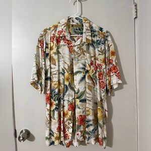 IMPRINTS MEN BUTTON DOWN T-SHIRTS SIZE L